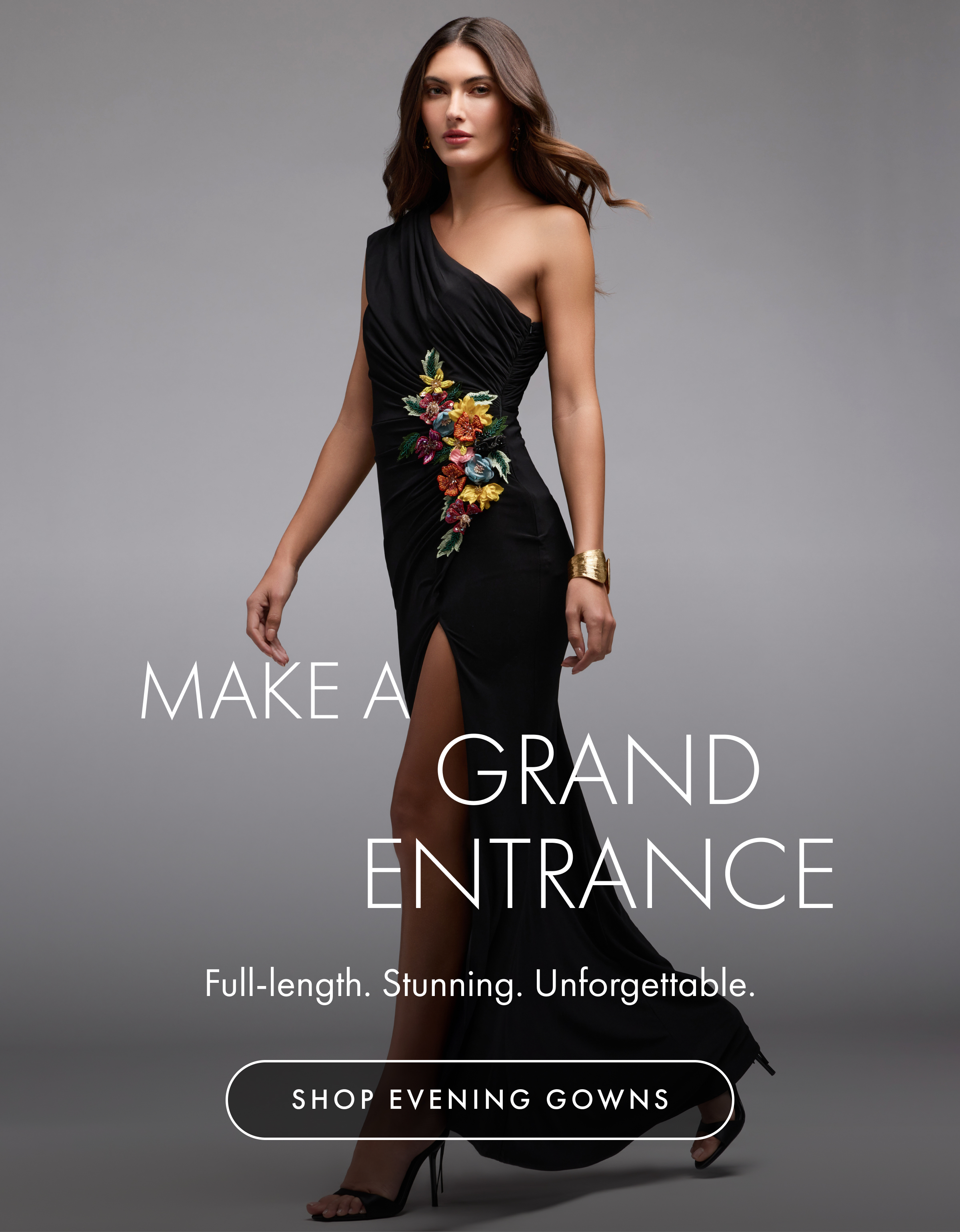 Make a Grand Entrance | Shop Evening Gowns