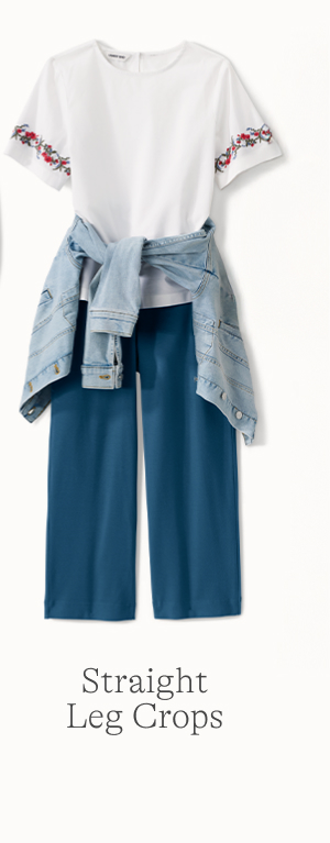 Straight Leg Crops