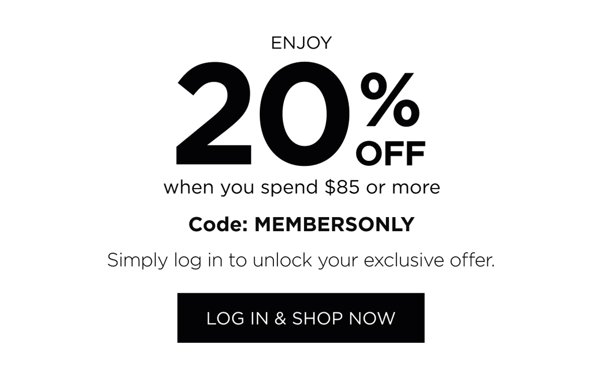 ENJOY 20% OFF