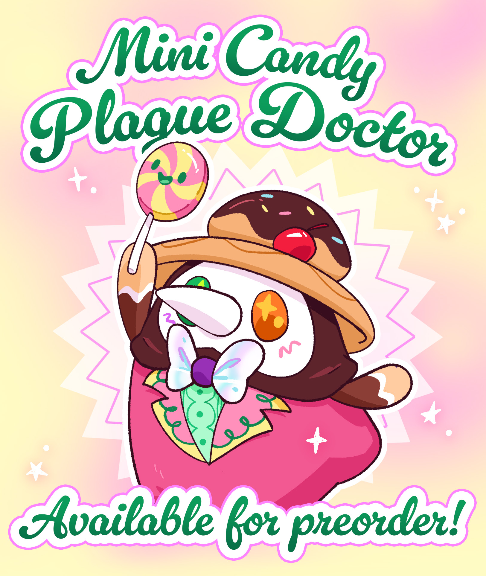 Preorder the Mini Squishable Candy Plague Doctor