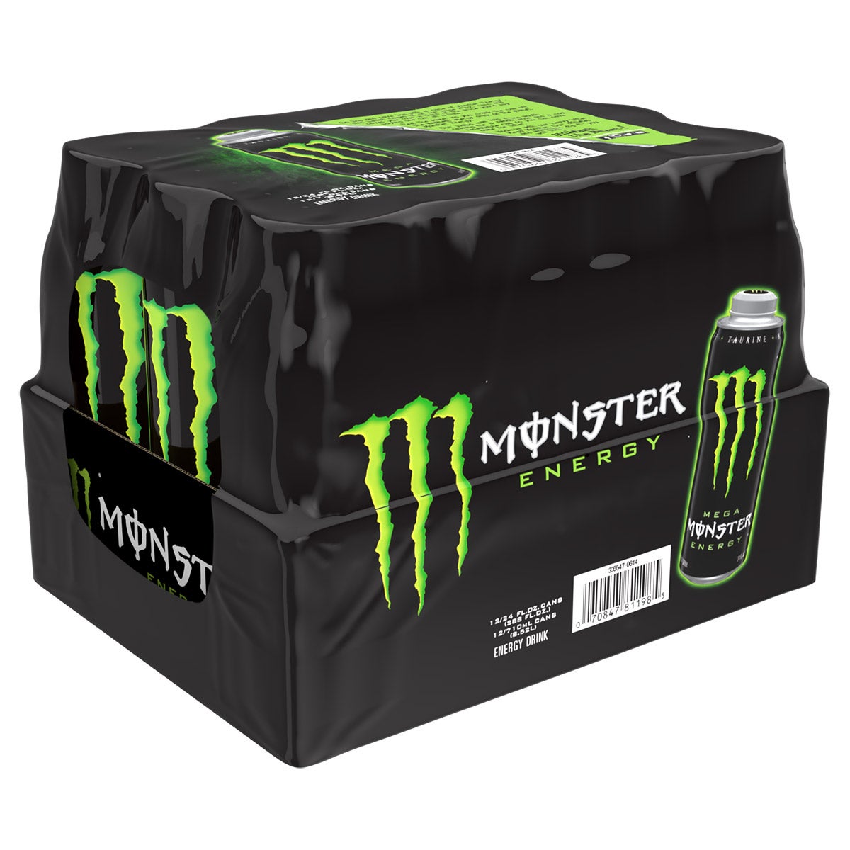 Monster Energy Drink, 24 fl oz, 12-Count