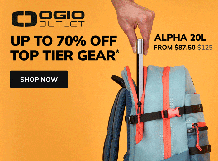 Up to seventy percent Off top tier gear shop outlet bags