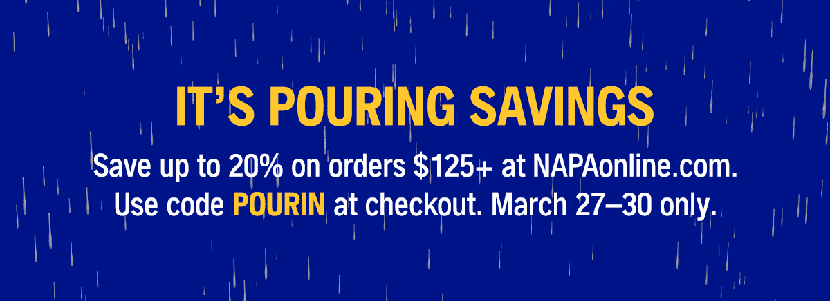 It's pouring savings! use code POURIN at checkout.