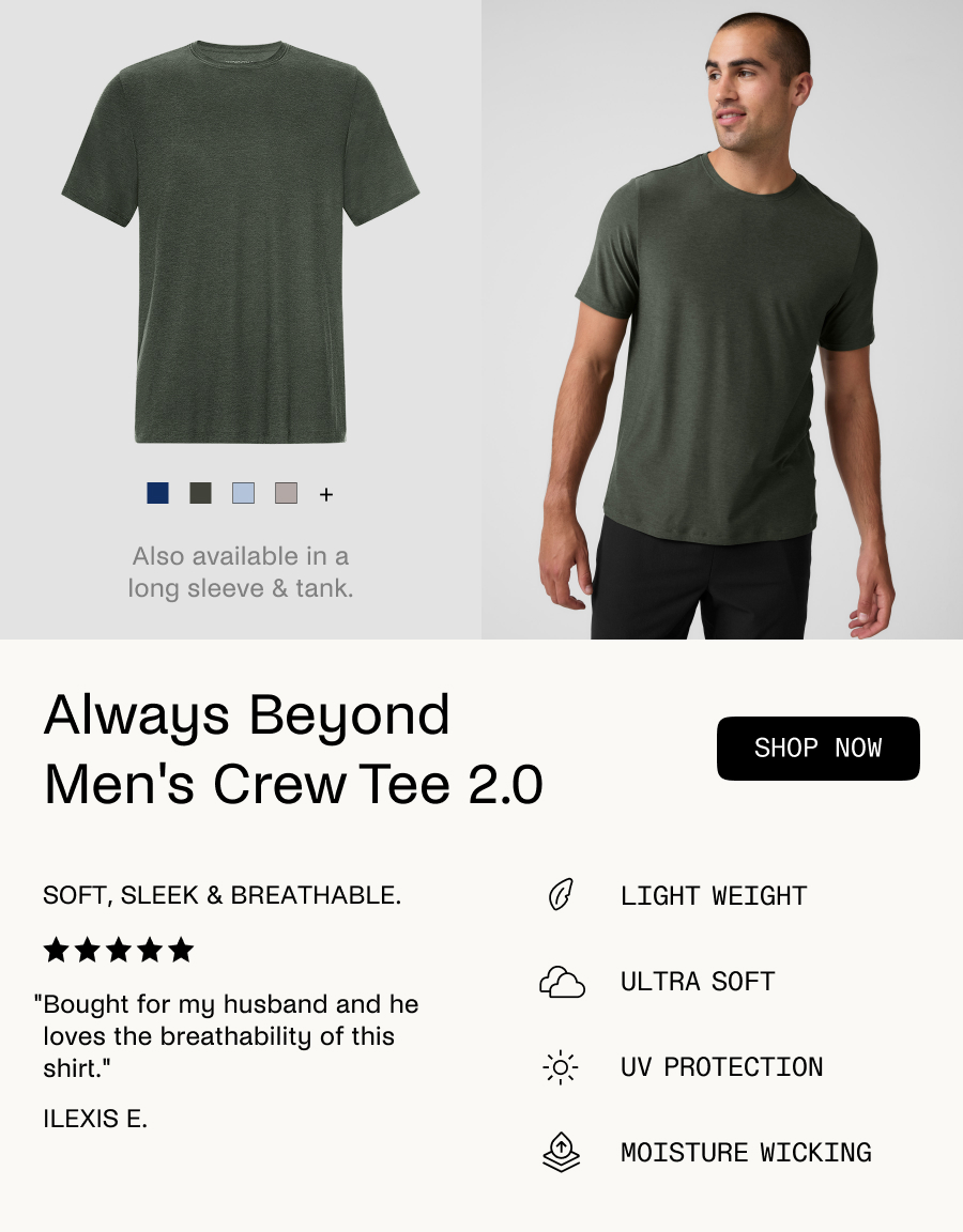 Always Beyond Men's Crew Tee 2.0