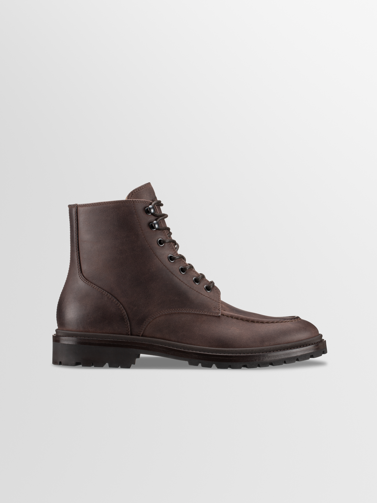 Image of Milo Leather Boot in Chocoloate