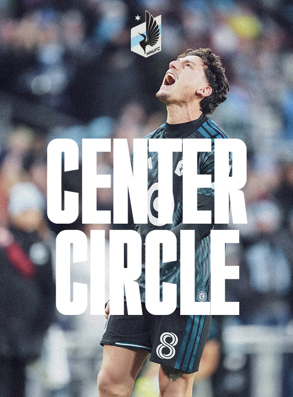Tomás Chancalay celebrates his first MNUFC goal
