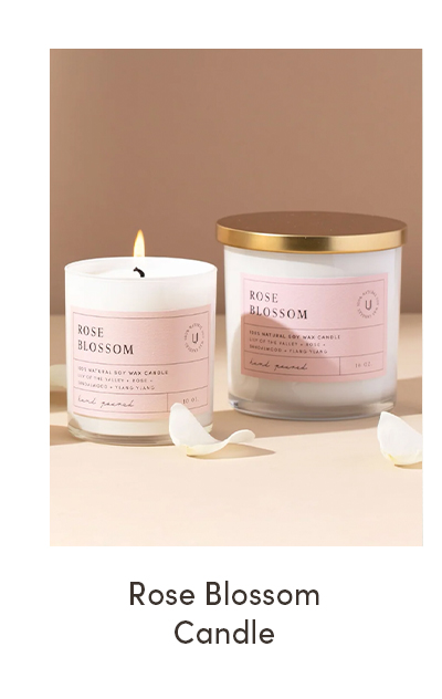 Rose Blossom Candle