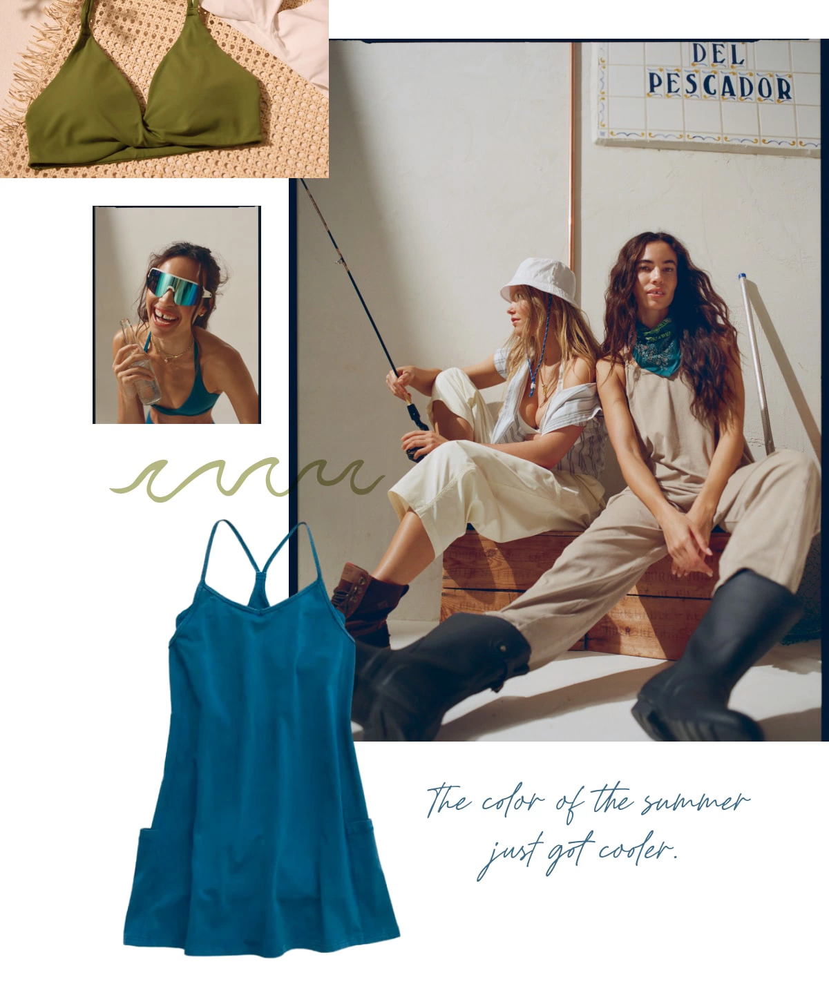 The color of the summer just got cooler.