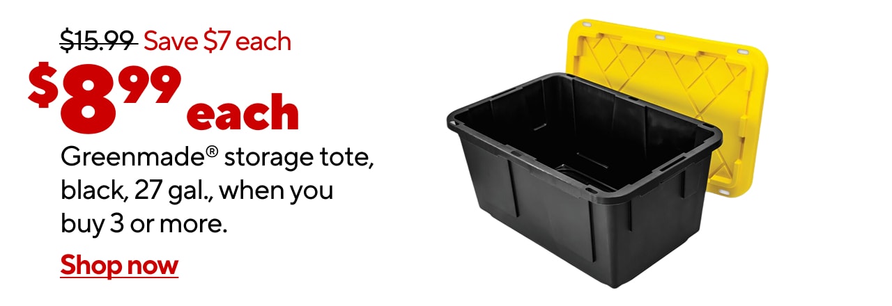 $8.99 Greenmade 27g tote when you buy 3 or more