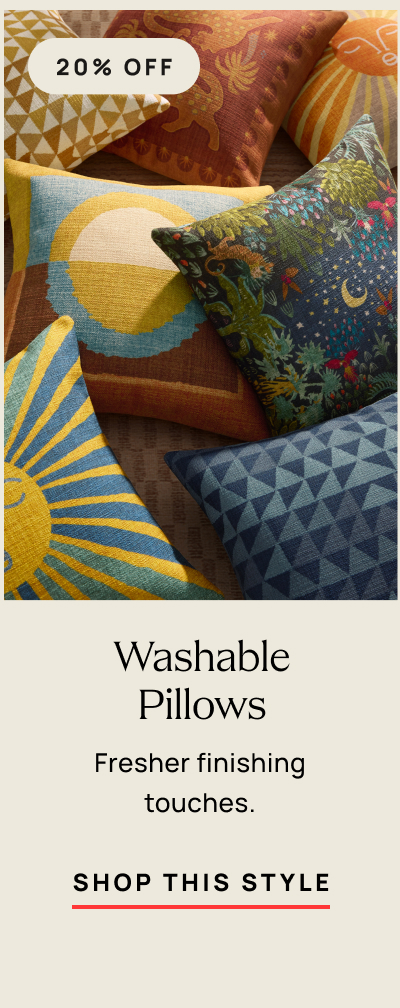 Washable Pillows 
