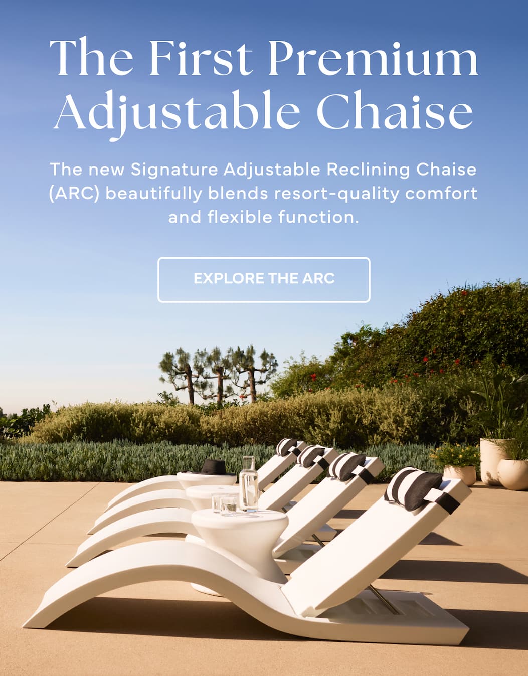 The First Premium Adjustable Chaise