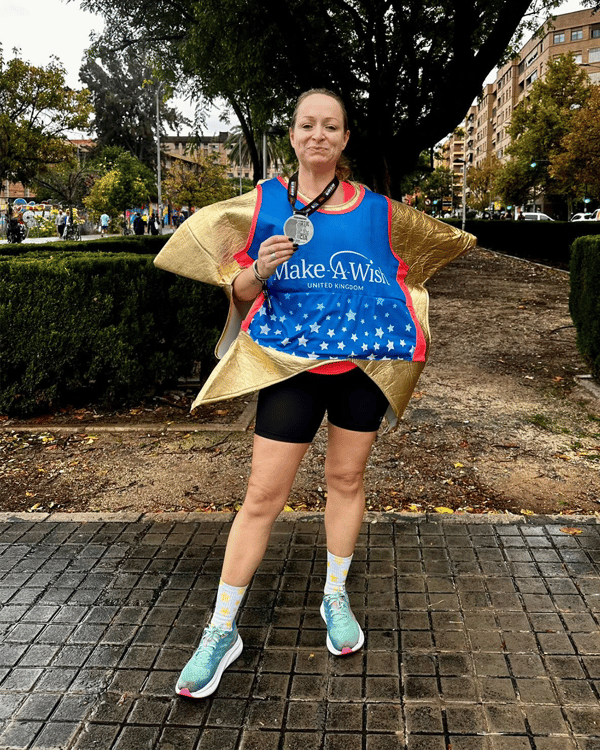 Make-a-Wish UK runner