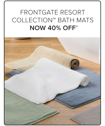 Frontgate Resort Collection Bath Mats Now 40% Off*