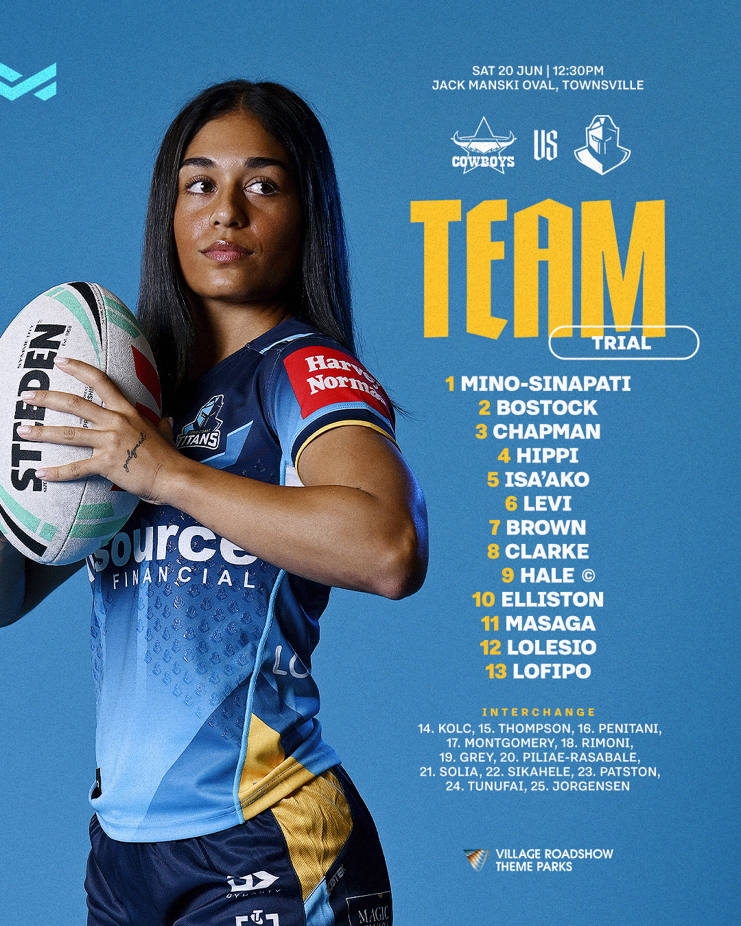 Team list