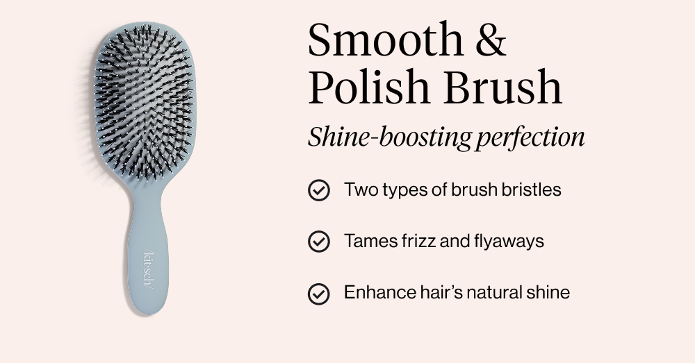 Smooth & Polish Brush. Shine-boosting perfection