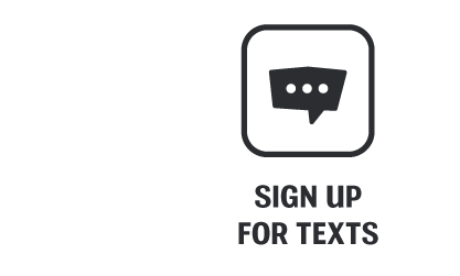 Button to sign up to receive texts.