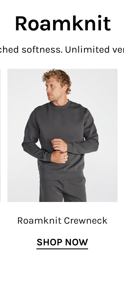 Roamknit Crewneck  [[SHOP NOW]]