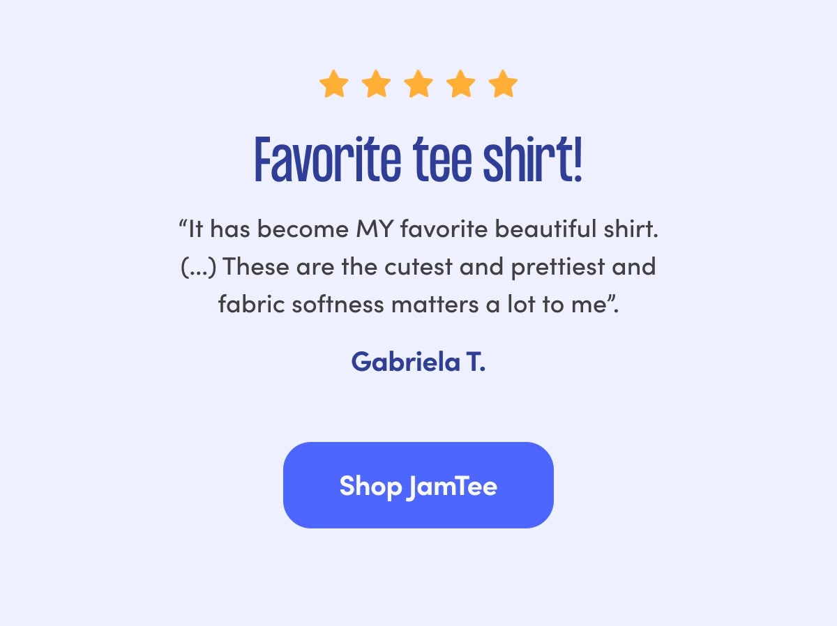 Favorite tee shirt!