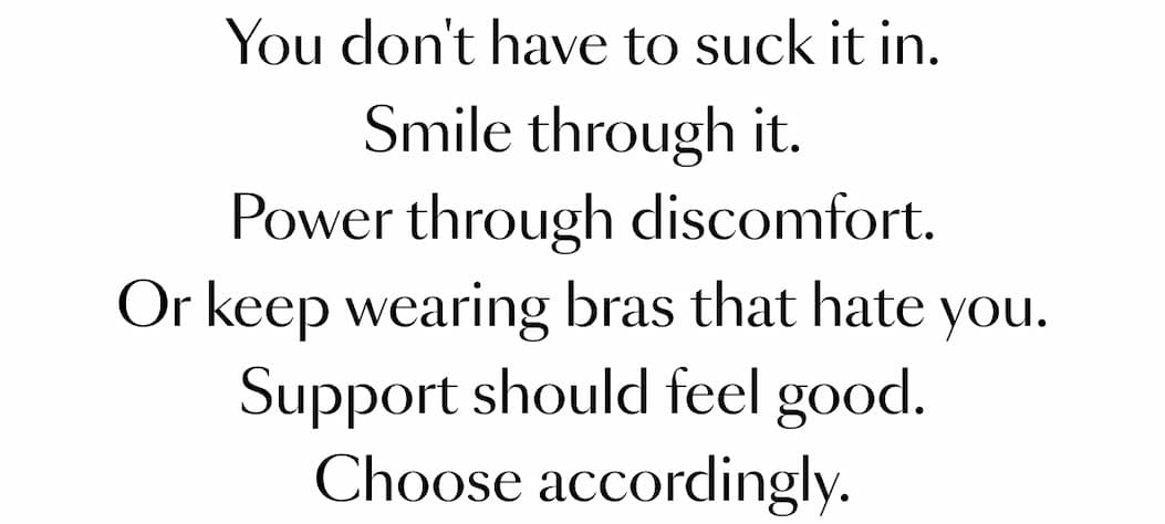 You don't have to...