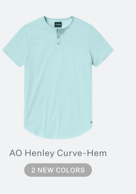 AO Henley Curve-Hem