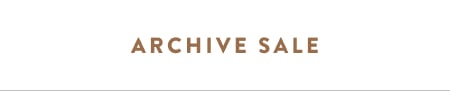 Archive Sale