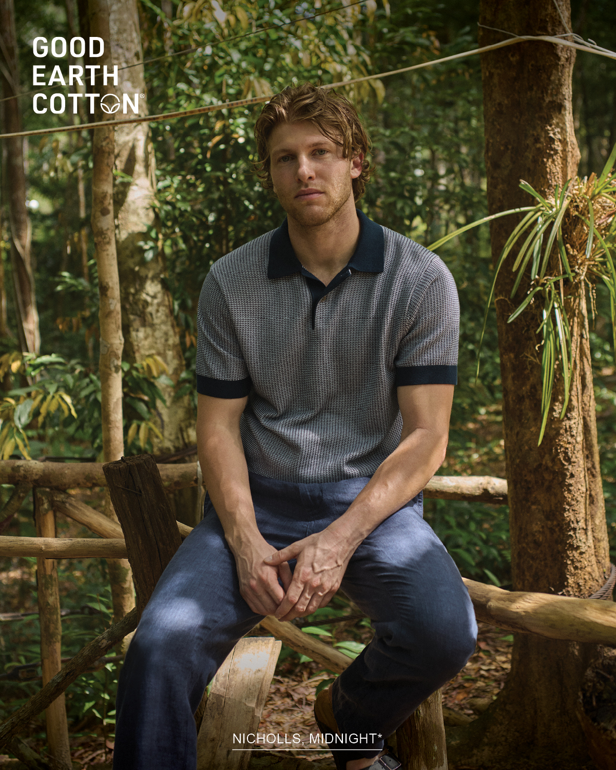 Shop Nicholls Knit, Midnight online and instore at Rodd & Gunn