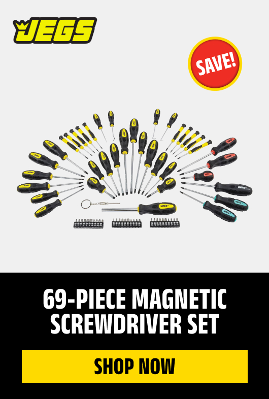 69-Piece Magnetic Screwdriver Set