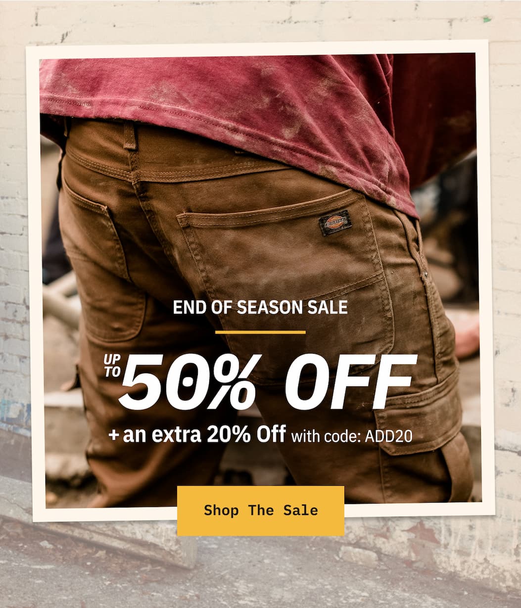 The End of Season Sale is here. Get up to 50% off on select styles, plus an extra 20% when you use code 