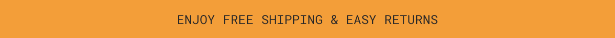 free shipping and easy returns