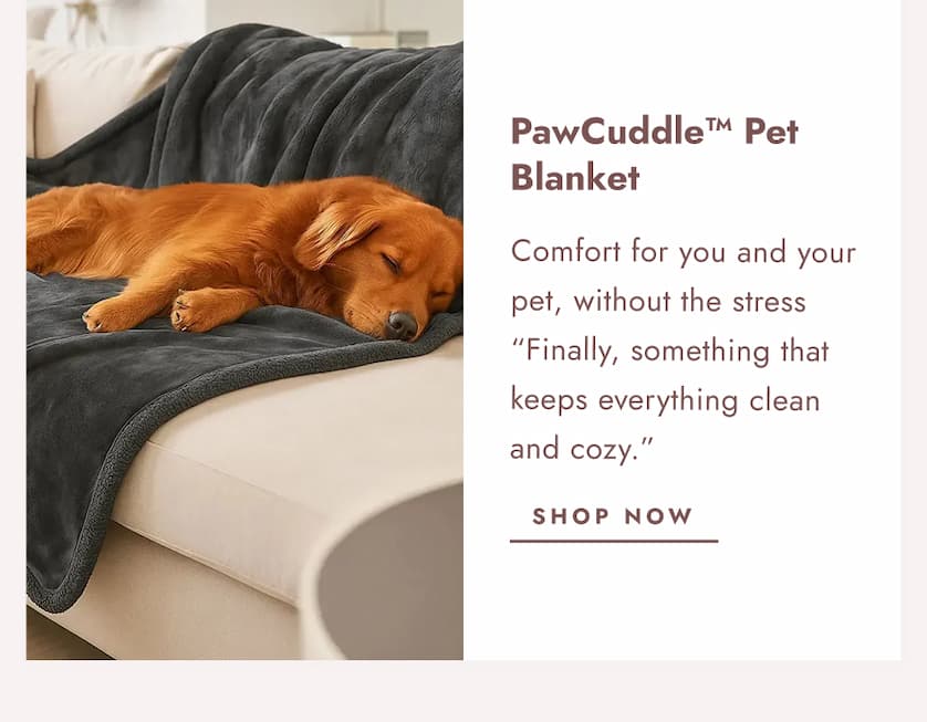 PawCuddle™   -   Waterproof   Pet   Blanket