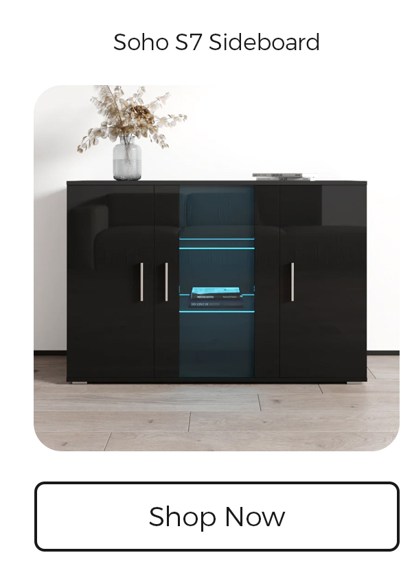 Soho S7 Sideboard (Black)