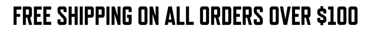 Free Shipping On Orders Over $100