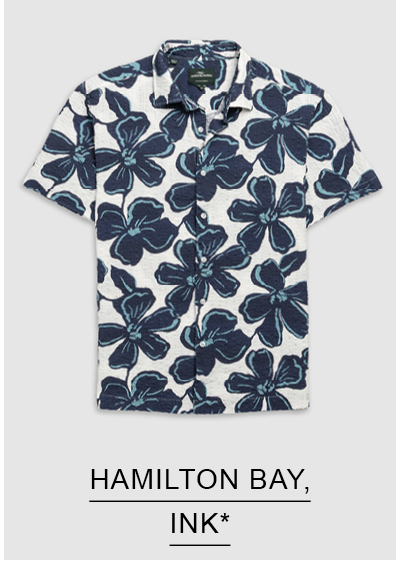 Shop Hamilton Bay Shirt, Ink online and instore at Rodd & Gunn