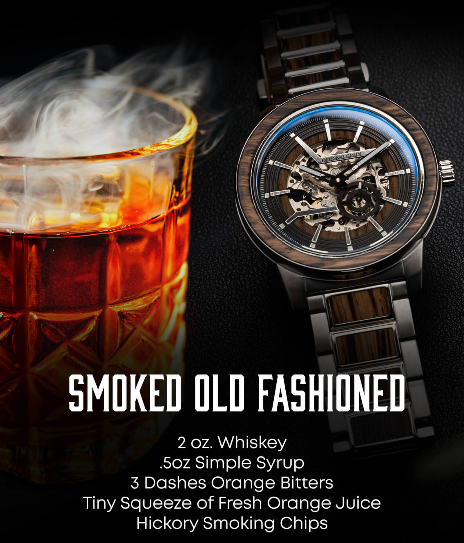 Original Grain Charred Whiskey Watches