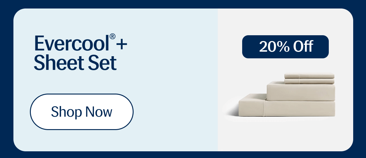 Evercool®+ Sheet Set (20% Off) | Shop Now