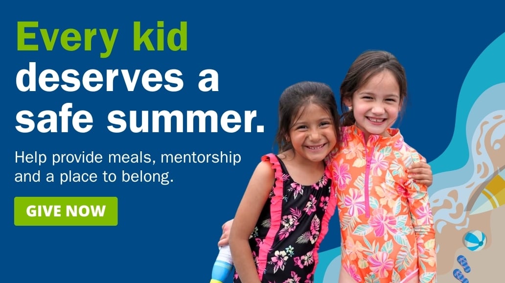 Every kid deserves a safe summer. Help provide meals, mentorship, and a place to belong.