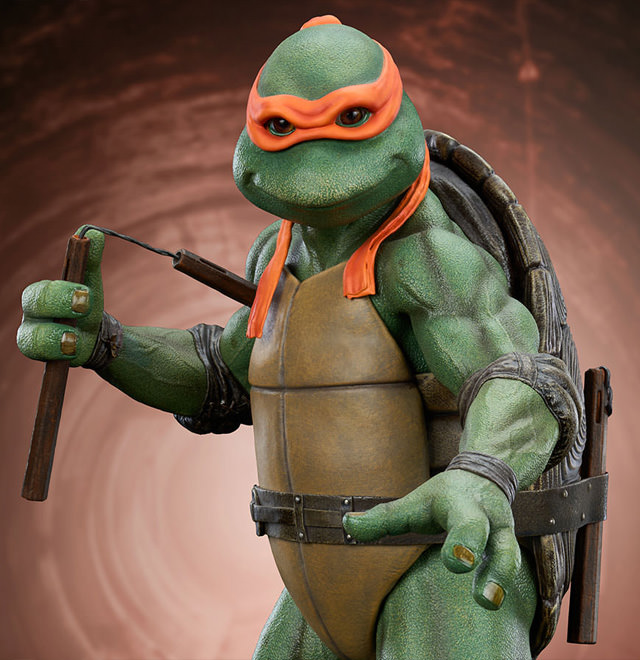 Michelangelo (Deluxe Edition) 1:2 Scale Statue