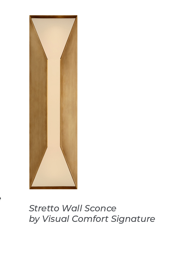 Stretto Wall Sconce by Visual Comfort Signature