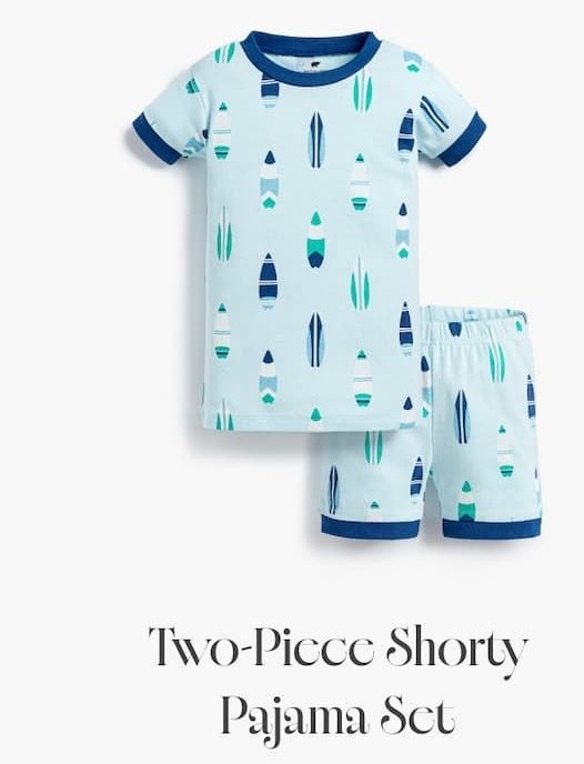 Two-Piece Shorty Pajama Set