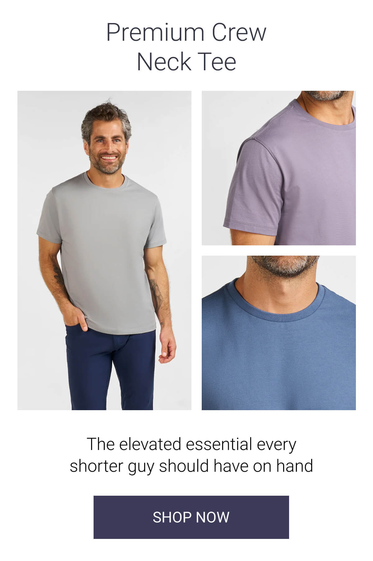 Premium Crew Neck Tee