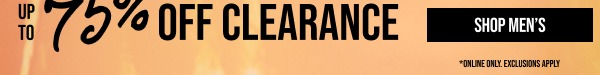 Shop Men's Clearance