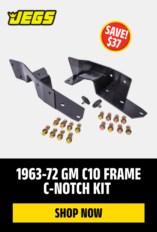 1963-72 GM C10 Frame C-Notch Kit