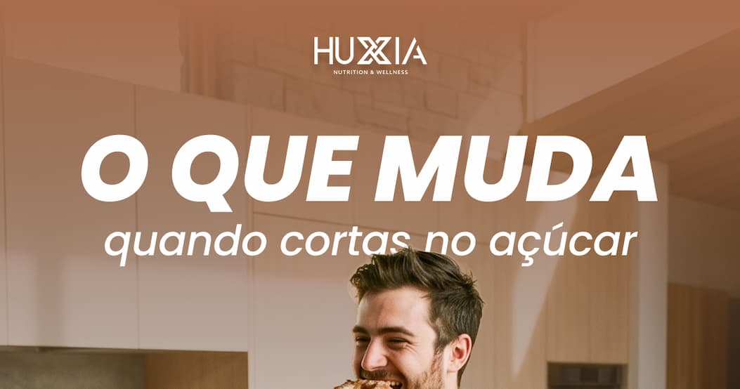 O que muda, quando cortas no açúcar?