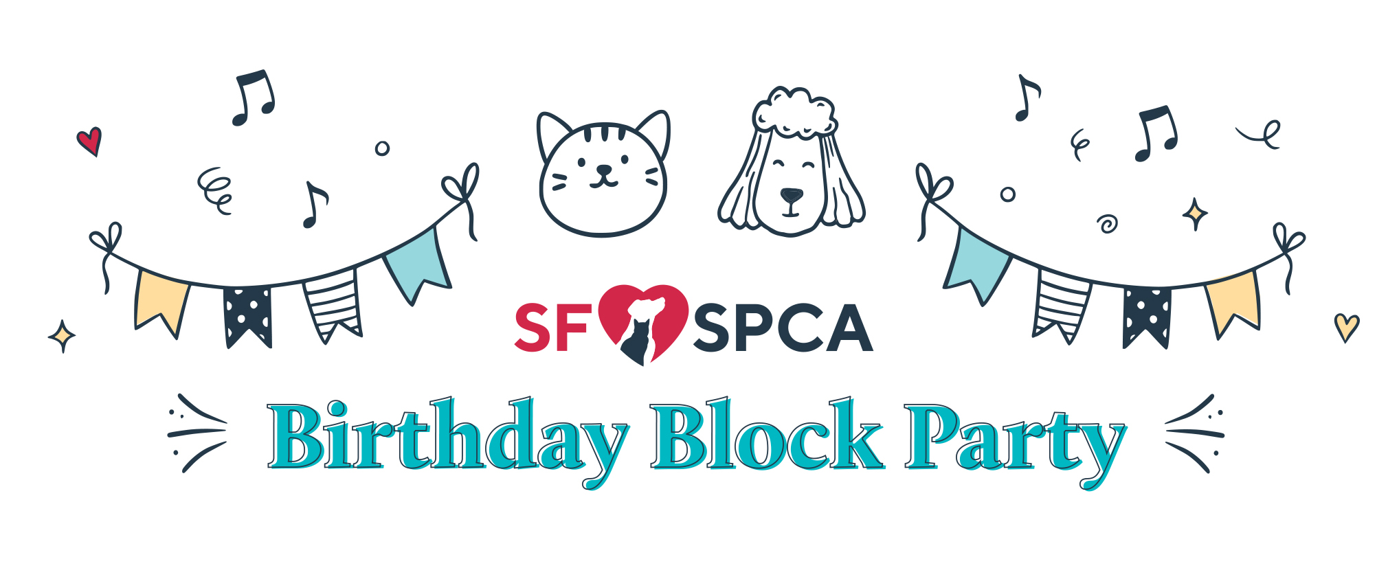 Birthday Block Party Banner