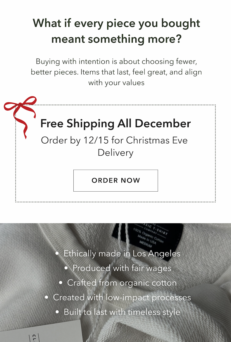 What if every piece you bought meant something more?