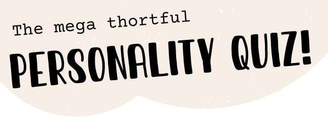 Personality quiz