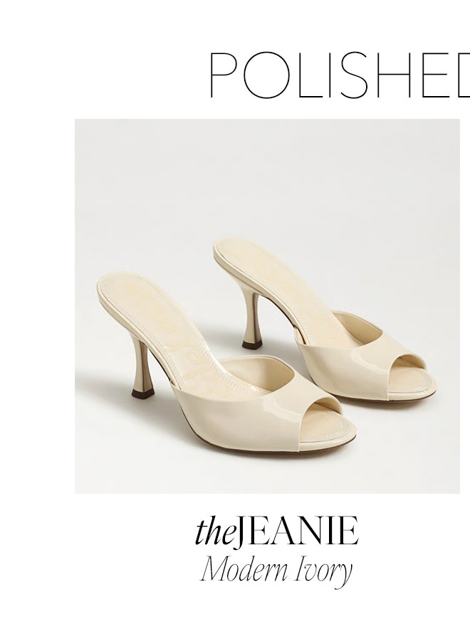 POLISHED WHITES | The Jeanie | Modern Ivory