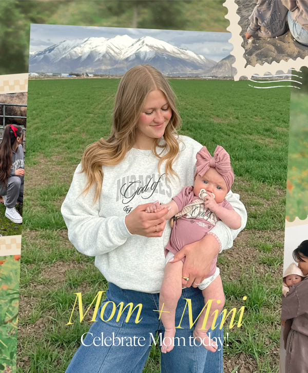 Celebrating Mom today! Shop for Mom + mini