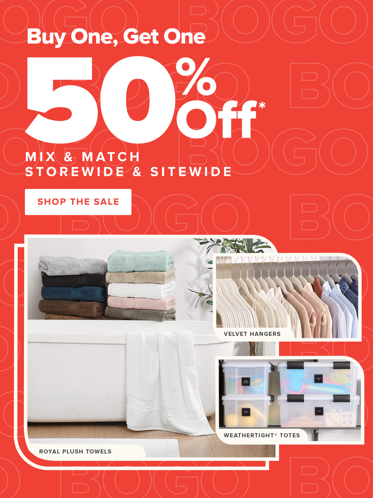 Buy One, Get One 50% Off Storewide & Sitewide - Shop the Sale