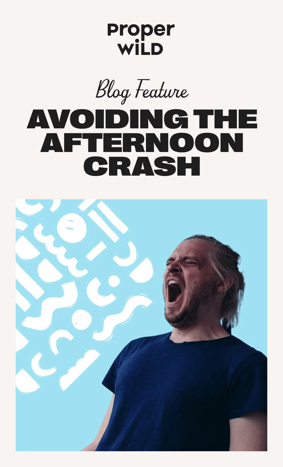 proper wild - blog feature - avoiding the afternoon crash